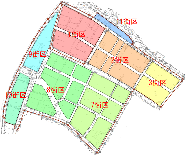 街区位置図