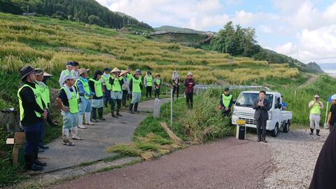 0915_千枚田稲刈り(千枚田)【副市長】