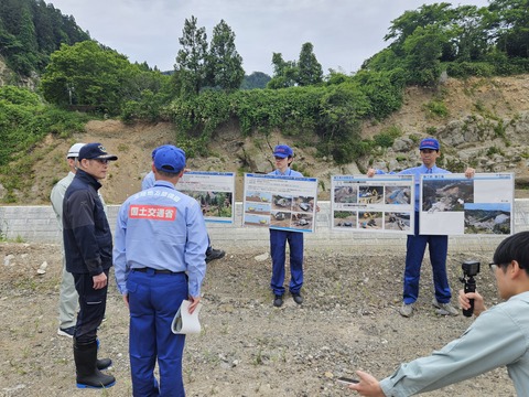 0602_河原田川災害復旧工事完了現地立会